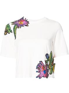 футболка с цветочной вышивкой 3.1 Phillip Lim