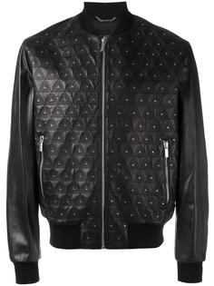 куртка с вышивкой  Versace