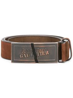 ремень с пряжкой-логотипом Jean Paul Gaultier Vintage