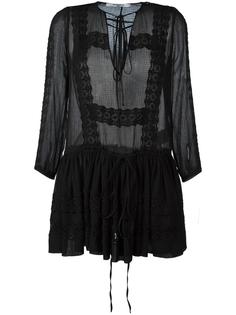 платье с английской вышивкой Givenchy