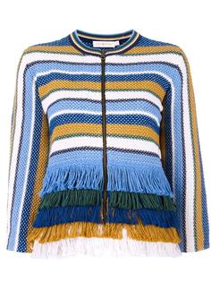 куртка с бахромой Tory Burch
