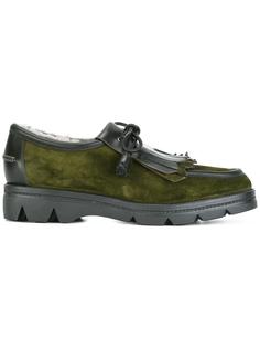 лоферы с кисточками Santoni