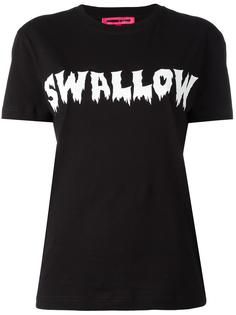 футболка с принтом "Swallow" McQ Alexander McQueen
