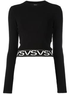 свитер с логотипом  Versus