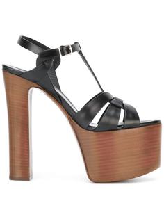 босоножки  Betty 80с бантом Saint Laurent
