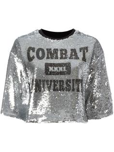 укороченная футболка  MSGM