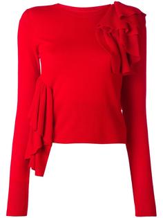 свитер с рюшами Mm6 Maison Margiela
