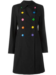 двубортное расклешенное пальто Love Moschino