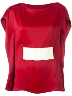 топ с поясом  Mm6 Maison Margiela