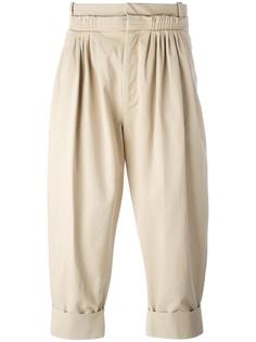 укороченные брюки со складками спереди J.W.Anderson