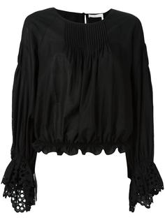 топ с кружевной отделкой  Chloé