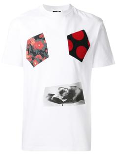 футболка со смешанным принтом McQ Alexander McQueen