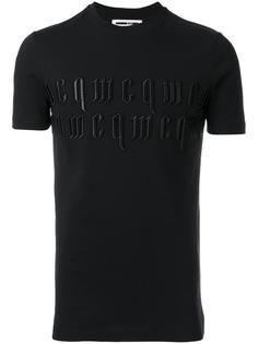 футболка с вышивкой логотипа McQ Alexander McQueen