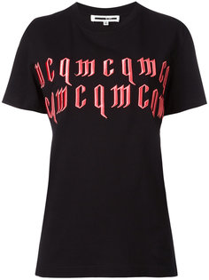 футболка с вышитым логотипом McQ Alexander McQueen
