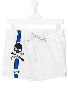 пляжные шорты White Sand Philipp Plein Kids