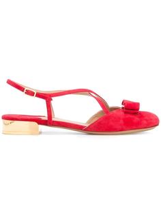 туфли с бантом Salvatore Ferragamo