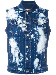 джинсовый жилет  Dsquared2