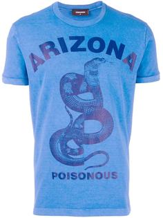 футболка Arizona Poisonous Snake Dsquared2