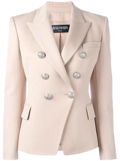 двубортный блейзер Balmain