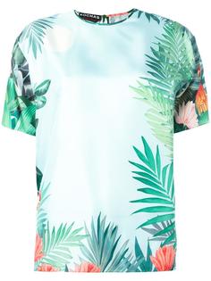 блузка с цветочным принтом Rochas