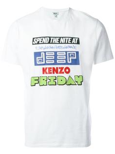 футболка с принтом  Kenzo