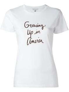футболка Growing Up in America  Bella Freud