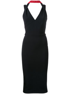 платье с драпировкой Victoria Beckham
