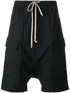 шорты карго с эластичным поясом Pod Rick Owens