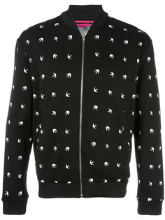 куртка бомбер с узором McQ Alexander McQueen