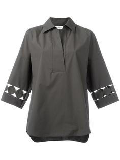 рубашка с перфорированным дизайном  Akris Punto