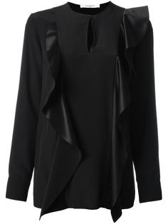 блузка с оборками  Givenchy