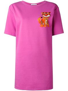 платье-футболка с принтом тигра Moschino