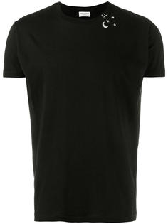 футболка с принтом звезд Saint Laurent