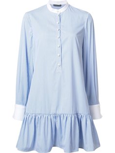 платье-туника в полоску Alexander McQueen
