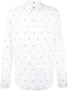 рубашка с мелким принтом Ps By Paul Smith