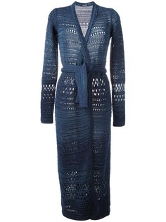 вязаный кардиган-пальто  Balmain