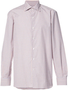 рубашка в клетку Isaia