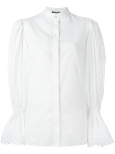 блузка с объемными рукавами Alexander McQueen