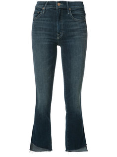укороченные расклешенные джинсы Mother