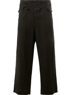 классические брюки с эластичным поясом Ann Demeulemeester