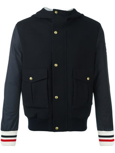 куртка-бомбер с капюшоном Moncler Gamme Bleu