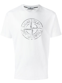футболка с логотипом  Stone Island