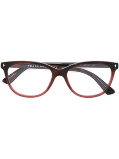 оптические очки в квадратной оправе  Prada Eyewear