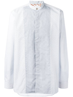 рубашка с воротником-стойкой Paul Smith