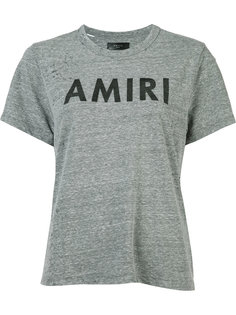 футболка с принтом логотипа Amiri
