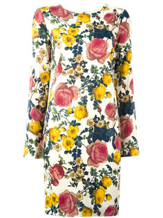 платье с цветочным принтом Fausto Puglisi