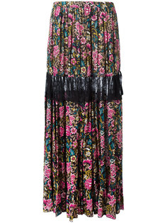 длинная юбка с цветочным принтом Nº21