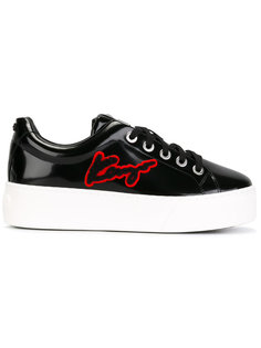 кеды на платформе "K-Lace" Kenzo