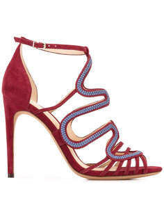 декорированные босоножки  Alexandre Birman