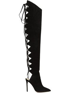 ботфорты на шнуровке Alexandre Vauthier